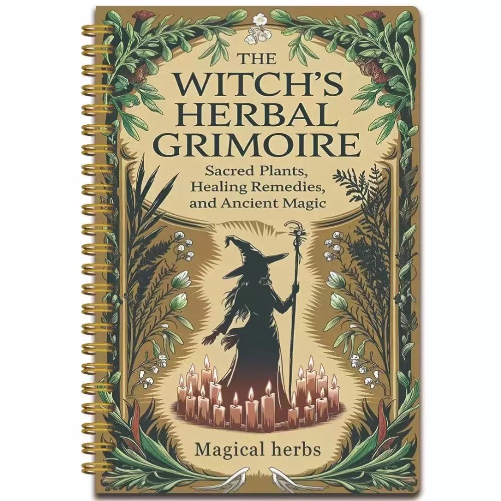 Herbal Wellness Recipes - Buku Catatan A5 Desain Vintage untuk