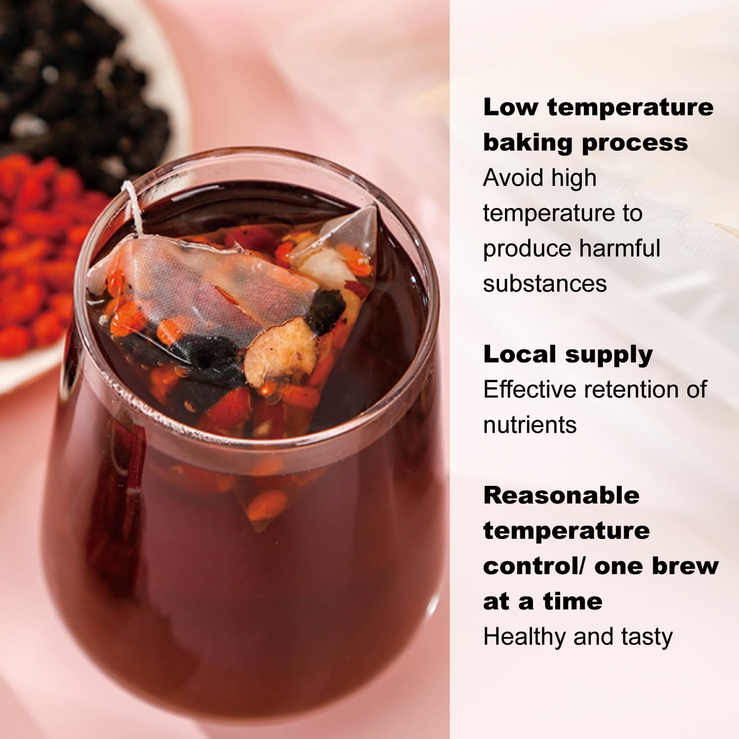 Teh Ginseong Lima Harta Karun, - Herbal Wellness Supplement ulasan dan harga