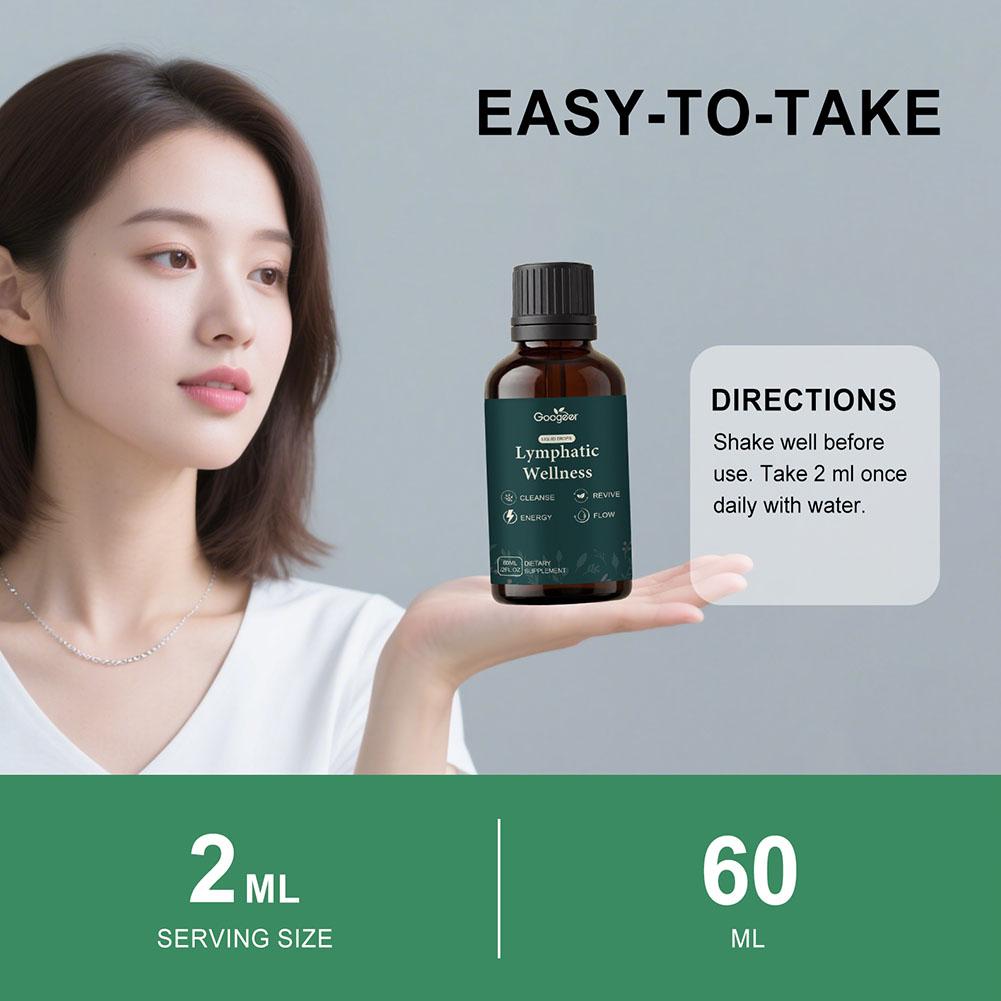 60ml Cairan Pendukung Limfatik - Herbal Wellness Supplement ulasan dan harga
